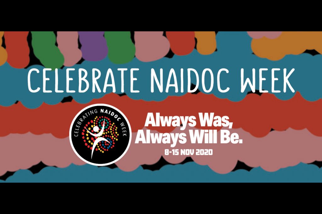 Observing or marking. Rather than celebrating. NAIDOC week as a non